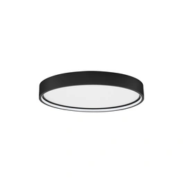 Deckenleuchte »Olaf«, LED, 30 W, Höhe: 5 cm, schwarz