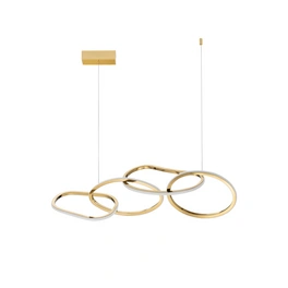 Pendelleuchte »Girish«, LED, 51 W, Höhe: 120 cm, goldfarben