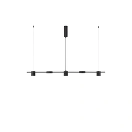 Pendelleuchte »Nordik «, LED, 29 W, Höhe: 120 cm, schwarz