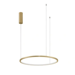 Pendelleuchte »Tarquin «, LED, 37 W, Höhe: 200 cm, messingfarben/goldfarben