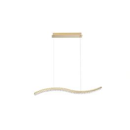 Pendelleuchte »Aurelia «, LED, 43 W, Höhe: 150 cm, goldfarben