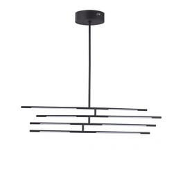 Pendelleuchte »Raccio «, LED, 48 W, Höhe: 81 cm, schwarz