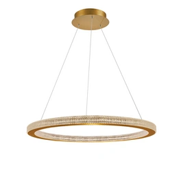 Pendelleuchte »Fiore «, LED, 60 W, Höhe: 120 cm, goldfarben