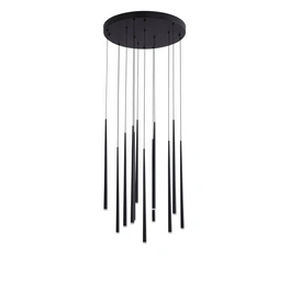 Pendelleuchte »Giono «, LED, 29 W, Höhe: 230 cm, schwarz