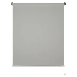 Rollo »Tizia«, Format: 80 x 210 cm, hellgrau, Polyester