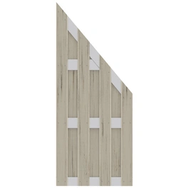 Abschlusselement »JUMBO«, Holz-Polymer-Werkstoffe (WPC), HxL: 179 x 179 cm cm
