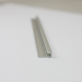 Abschlussprofil, Aluminium, L: 2550 mm, für Rückwände