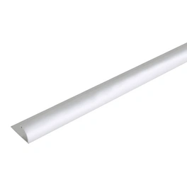 Abschlussprofil, BxHxL: 2,45 x 1,35 x 200 cm, Aluminium, silberfarben