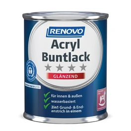 Acryl-Buntlack, altweiß RAL 0096, glänzend, 125ml