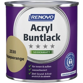 Acryl-Buntlack, papayaorange 2530, seidenmatt, 375ml