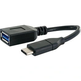 Adapterkabel, USB 3.1 USB C schwarz