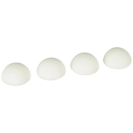 Anschlagpuffer, rund, Selbstklebend, weiß, Ø 30 x 11 mm