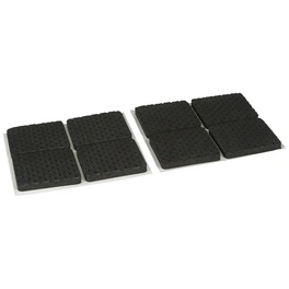 Antirutschpad, quadratisch, Selbstklebend, schwarz, 40 x 5 x 40 mm