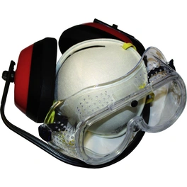 Arbeitsschutz-Set »OX-ON Safety Kit «, Polycarbonat/Kunststoff, weiß/rot