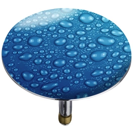 Badewannenstöpsel »Pluggy XXL Waterdrop«, Messing/Kunststoff, chromfarben