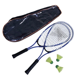 Badminton-Set, mehrfarbig, Aluminium/Kunststoff
