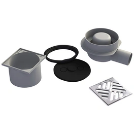 Bauplatte, BxHxL: 200 x 175 x 200 mm, Polystyrol (EPS)/Zement/Glasfaser/Kunststoff, grau/rosa