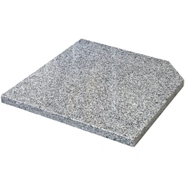 Beschwerplatte »Beschwerplatte Granit«, für Sonnenschirme, grau, Länge: 50 cm