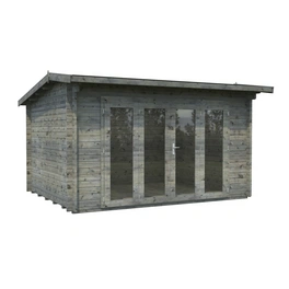 Blockbohlenhaus »Ines«, BxT: 390 x 300 cm (Außenmaße), Wandstärke: 44 mm