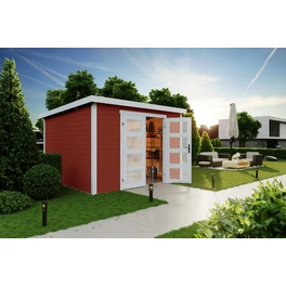 Blockbohlenhaus »Zambezi 6«, BxT: 320 x 274,7 cm (Außenmaße), Wandstärke: 28 mm