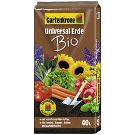Blumenerde »Bio«, für Gemüse-, Zimmer-, Balkon- und Gartenpflanzen