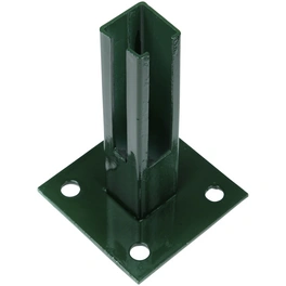 Bodenplatte, BxHxT: 15 x 15 x 15 cm, grün, für Bodenbefestigung