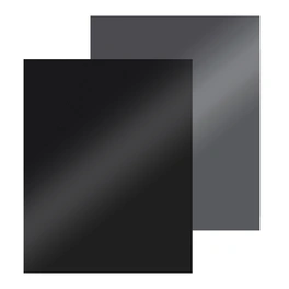 Bodenplatte, rechteckig, BxL: 105 x 90 cm, Stärke: 1,5 mm, dunkelgrau/schwarz