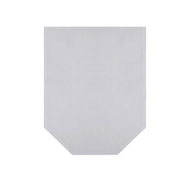 Bodenplatte, sechseckig, BxL: 120 x 100 cm, Stärke: 8 mm, transparent