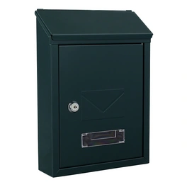 Briefkasten »Como«, grün, Stahl, (B x H:) 21,5 x 30 cm