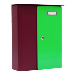 Briefkasten »Sizilia«, grün, Stahl, (B x H:) 29,5 x 35,7 cm