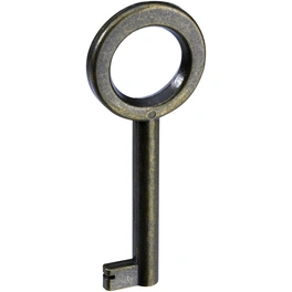 Buntbartschlüssel, aus Stahl, 65 mm Breite