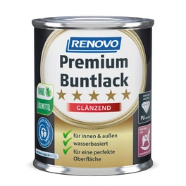 Buntlack glänzend »Premium«, silbergrau RAL 7001