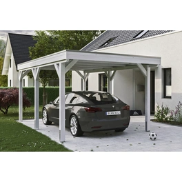 Carport »Grunewald«, BxT: 321 x 554 cm, Firsthöhe: 243 cm, lasiert