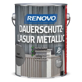 Dauerschutzlasur seidenglänzend »PLUS«, graumetallic