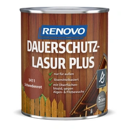 Dauerschutzlasur seidenglänzend »PLUS«, schwedenrot