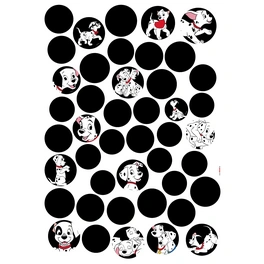 Dekosticker »101 Dalmatiner Dots«, BxH: 50 x 70 cm
