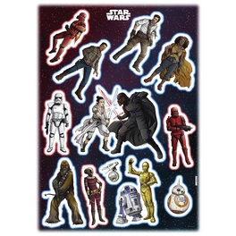 Dekosticker »Star Wars Heroes Villains«, BxH: 50 x 70 cm