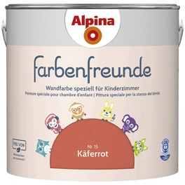 Dispersionsfarbe »Farbenfreunde«, Käferrot, matt