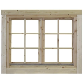 Doppelfenster »Gartenhaus«, BxH: 129 x 99,6 cm, Isolierglas