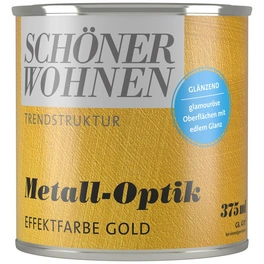 Effektfarbe »Trendstruktur«, in Metall-Optik, goldfarben, 0,375 l