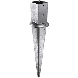 Einschlag-Bodenhülse, Stahl, BxL: 130 x 750 mm