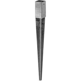 Einschlag-Bodenhülse, Stahl, BxL: 75 x 75 mm