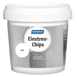 Einstreuchips, weiss