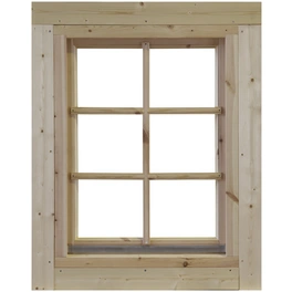 Einzelfenster »Gartenhaus«, BxH: 76,5 x 99,6 cm, Isolierglas