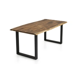 Esstisch, mit Tischgestell in U-Form