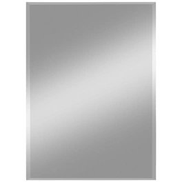 Facettenspiegel »Gennil«, rechteckig, BxH: 40 x 60 cm, silberfarben