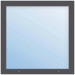 Fenster »77/3 MD«, Gesamtbreite x Gesamthöhe: 40 x 50 cm, Glassstärke: 33 mm, weiß/titan