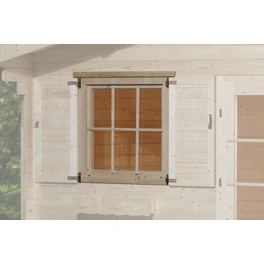 Fenster für Gartenhäuser, Holz/Glas