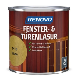 Fenster- und Türenlasur seidenglänzend, eiche