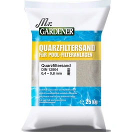 Filtersand, 25 kg Quarzfiltersand, für Pool-Filteranlagen